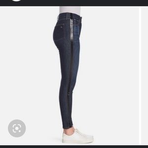 Rag & Bone High Rise Ankle Skinny in Mad River Tux